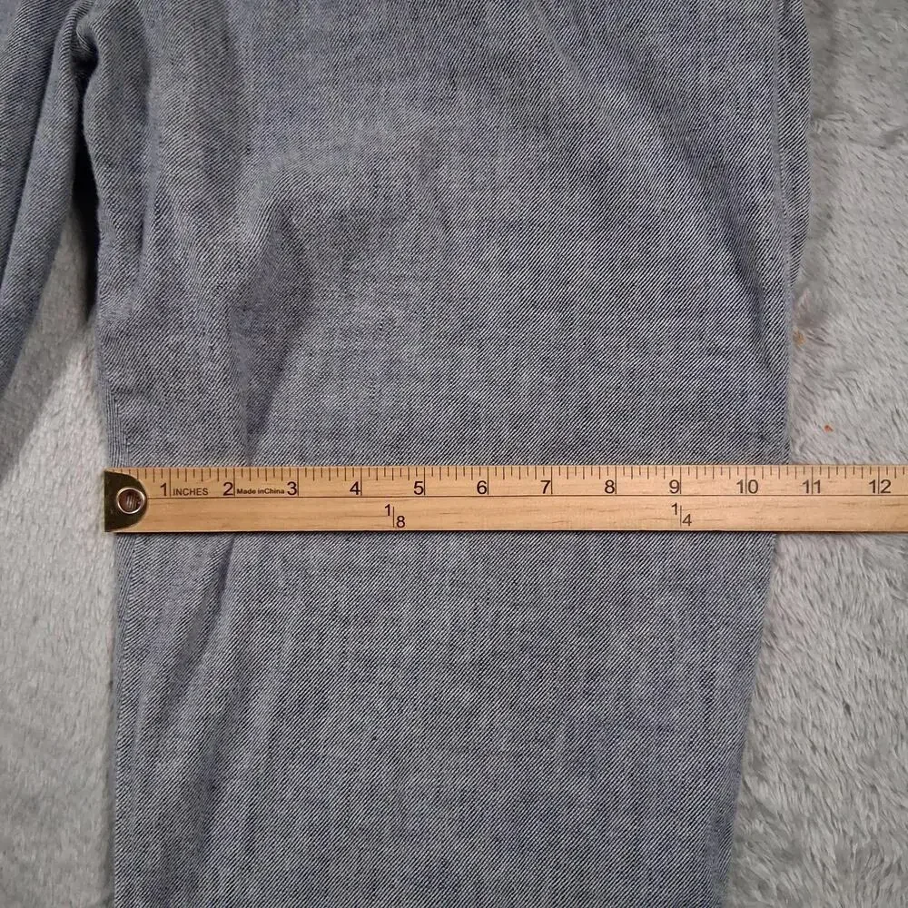 Tommy Bahama Pants Mens 38x32 Gray Relaxed Fit Linen Chambray Summer Casual